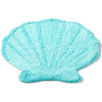 SKL Home Rug, Cotton Polyester, Aqua SKL Home Rug, Cotton Polyester, Aqua