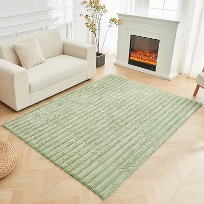 GC GAVENO CAVAILIA Faux Fur Fleece Area Rugs For Living Room Bedroom, Dining Room, Office Indoor Outdoor Washable Rug Non Slip Floor Mat Thick Pile Carpet Runner Fluffy Shaggy Rug, 120x170 Cm GC GAVENO CAVAILIA Faux Fur Fleece Area Rugs For Living Room Bedroom, Dining Room, Office Indoor Outdoor Washable Rug Non Slip Floor Mat Thick Pile Carpet Runner Fluffy Shaggy Rug, 120x170 Cm