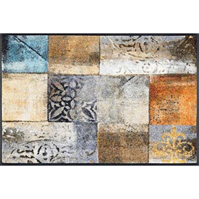 Wash+Dry Tilea Doormat 50 x 75 cm Washable for Indoor and Outdoor Use Wash+Dry Tilea Doormat 50 x 75 cm Washable for Indoor and Outdoor Use