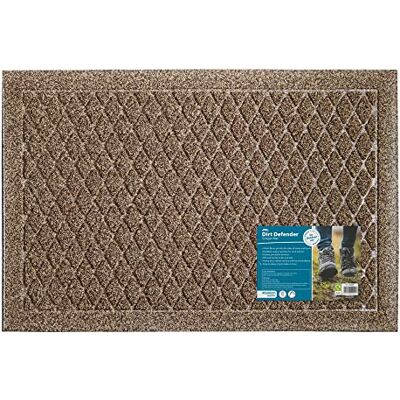 JVL - Dirt Defender Scraper - 40x60cm - Beige - Doormat JVL - Dirt Defender Scraper - 40x60cm - Beige - Doormat