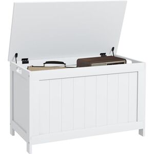 HOMCOM Storage Chest - Safety Hinges - Living Room Bench HOMCOM Storage Chest - Safety Hinges - Living Room Bench