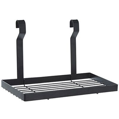 Premier Housewares Sorello Hanging Storage Rack, Iron, Black, 18 x 30 x 19 cm Premier Housewares Sorello Hanging Storage Rack, Iron, Black, 18 x 30 x 19 cm