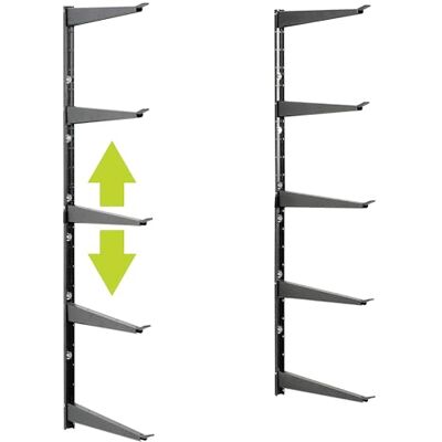 Delta Heavy-Duty Storage Rack Wall-Mounted Lumber Rack for Garage, Shed, Basement Adjustable Arms for Tools, Gear, Equipment Strong Durable, 800lb Capacity Easy to Install, Hardware Included Delta Heavy-Duty Storage Rack Wall-Mounted Lumber Rack for Garage, Shed, Basement Adjustable Arms for Tools, Gear, Equipment Strong Durable, 800lb Capacity Easy to Install, Hardware Included