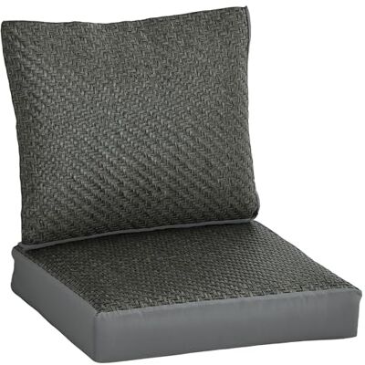 Outsunny - Seat Cushions - Grey Outsunny - Seat Cushions - Grey