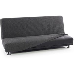 FAVERTI ® Click Clack 3 Seater Sofa Bed Cover from 160 to 200 cm Model NOVELE Dark Grey Super Elastic Cover Ideal for Any Sofa Bed Quality Protector Jacquard Fabric Cotton Feel FAVERTI ® Click Clack 3 Seater Sofa Bed Cover from 160 to 200 cm Model NOVELE Dark Grey Super Elastic Cover Ideal for Any Sofa Bed Quality Protector Jacquard Fabric Cotton Feel