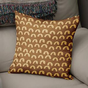 Bonamaison Decorative Cushion Cover Brown Tones, Throw Pillow Covers, Home Decorative Pillowcases for Livingroom, Sofa, Bedroom, Size:43X43 Cm Designed and Manufactured in Turkey Bonamaison Decorative Cushion Cover Brown Tones, Throw Pillow Covers, Home Decorative Pillowcases for Livingroom, Sofa, Bedroom, Size:43X43 Cm Designed and Manufactured in Turkey