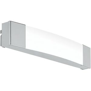 Eglo LED Wall Light Siderno, 1-Flame Wall Lamp, LED Mirror Light Made of Steel and Plastic, Bathroom Lamp in Chrome, Satin Finish, LED Damp Room Light, IP44, Length 35 cm Eglo LED Wall Light Siderno, 1-Flame Wall Lamp, LED Mirror Light Made of Steel and Plastic, Bathroom Lamp in Chrome, Satin Finish, LED Damp Room Light, IP44, Length 35 cm