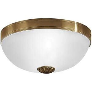 Eglo Ceiling Light Imperial, 2-Light Vintage Ceiling Lamp, Rustic Living Room Light Made of Patinated Metal Casting and Frosted White Glass, Kitchen Light, Hallway Ceiling Lamp with E27 Socket Eglo Ceiling Light Imperial, 2-Light Vintage Ceiling Lamp, Rustic Living Room Light Made of Patinated Metal Casting and Frosted White Glass, Kitchen Light, Hallway Ceiling Lamp with E27 Socket