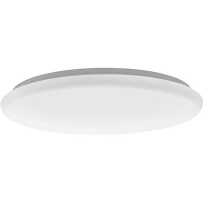 Eglo LED ceiling lamp Giron, single-flame ceiling light, material: steel plastic, colour: white, Ø: 57 cm, dimmable, adjustable white tones via remote control Eglo LED ceiling lamp Giron, single-flame ceiling light, material: steel plastic, colour: white, Ø: 57 cm, dimmable, adjustable white tones via remote control