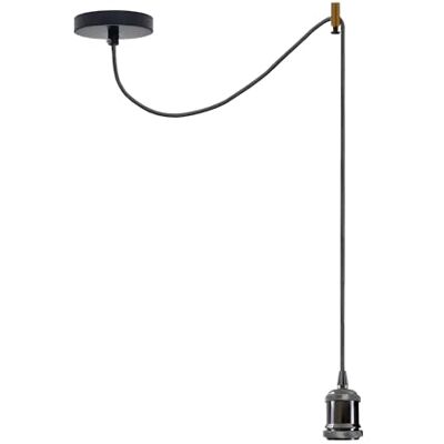 LEDSone Vintage Industrial Spider Pendant Light – 195cm Adjustable 3-Core Black Cable, E27 Lamp Holder Chandelier for Kitchen, Bar, Loft, Living Room LEDSone Vintage Industrial Spider Pendant Light – 195cm Adjustable 3-Core Black Cable, E27 Lamp Holder Chandelier for Kitchen, Bar, Loft, Living Room