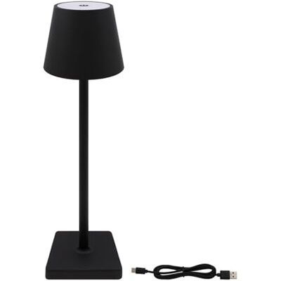Lesser & Pavey - Table Lamp - Black - Rechargeable - Table Lamp Lesser & Pavey - Table Lamp - Black - Rechargeable - Table Lamp