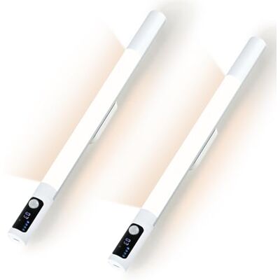Lychico Motion Sensor Lights Indoor, Under Cabinet Kitchen Lights, 2000mAh Rechargeable LED Light with 3 Colors & 4 Brightness, Wireless Stick-On Wardrobe Light with Magnetic Base for Toilet, Stairs, 2 Pack Lychico Motion Sensor Lights Indoor, Under Cabinet Kitchen Lights, 2000mAh Rechargeable LED Light with 3 Colors & 4 Brightness, Wireless Stick-On Wardrobe Light with Magnetic Base for Toilet, Stairs, 2 Pack