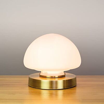 Anika - 62509 - Opal Dome - Brass Base - Table Lamp Anika - 62509 - Opal Dome - Brass Base - Table Lamp