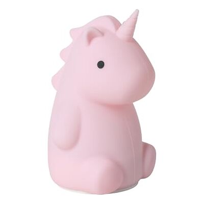 Eglo LED Night Light Kids Castellino, Cute Battery nightlight Unicorn room decoration girls bedroom, silicone bedside lamp for children, touch-operated, pink, warm white, RGB Eglo LED Night Light Kids Castellino, Cute Battery nightlight Unicorn room decoration girls bedroom, silicone bedside lamp for children, touch-operated, pink, warm white, RGB