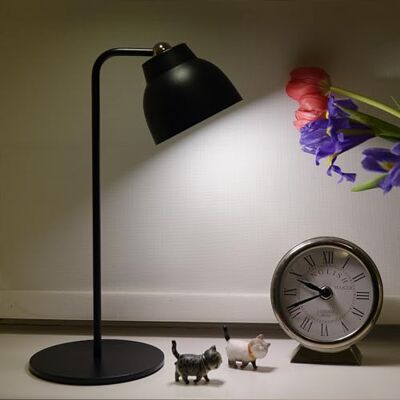 HARPER LIVING 4 in 1 Rechargeable Table Lamp, LED Desk Lamp with Touch Control, Multifunctional Dimmable Bedside 3000K Warm Light, 360°Rotate Magnetic Lamp for Office Bedroom Reading Power Cuts-Black HARPER LIVING 4 in 1 Rechargeable Table Lamp, LED Desk Lamp with Touch Control, Multifunctional Dimmable Bedside 3000K Warm Light, 360°Rotate Magnetic Lamp for Office Bedroom Reading Power Cuts-Black