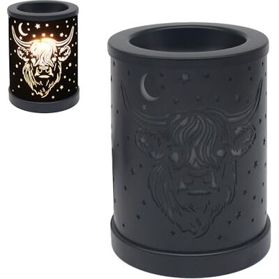 L & P Home & Gifts Lesser & Pavey Desire Aroma Highland Cow Decor Table Lamp Countryside Inspired Style, Soft Ambient Glow, Fragrance Diffusion, Decorative Feature, Charming Display, Gift Choice L & P Home & Gifts Lesser & Pavey Desire Aroma Highland Cow Decor Table Lamp Countryside Inspired Style, Soft Ambient Glow, Fragrance Diffusion, Decorative Feature, Charming Display, Gift Choice