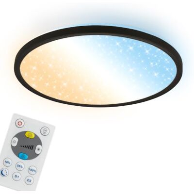 Briloner LED Panel Dimmable Remote Control CCT Starry Sky 30x4 cm Black Backlight Ceiling Light Living Room LED Lights for Bedroom Lounge Hallway Kitchen Lights Ceiling Briloner LED Panel Dimmable Remote Control CCT Starry Sky 30x4 cm Black Backlight Ceiling Light Living Room LED Lights for Bedroom Lounge Hallway Kitchen Lights Ceiling