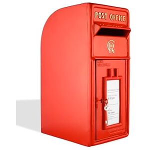 Assorted Collections ACL Post Box CR Cast Iron Wall Mounted Wedding Authentic Pillar Lockable with 2 keys Post Office Letter Box Red Heavy Duty Cast Iron Front Weatherproof Wall Mount or Pole Mount Assorted Collections ACL Post Box CR Cast Iron Wall Mounted Wedding Authentic Pillar Lockable with 2 keys Post Office Letter Box Red Heavy Duty Cast Iron Front Weatherproof Wall Mount or Pole Mount
