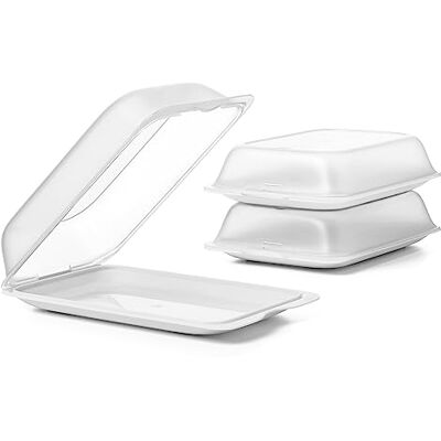 Tatay Set of 3 Food Storage Containers - Fresh Maxi - White Tatay Set of 3 Food Storage Containers - Fresh Maxi - White