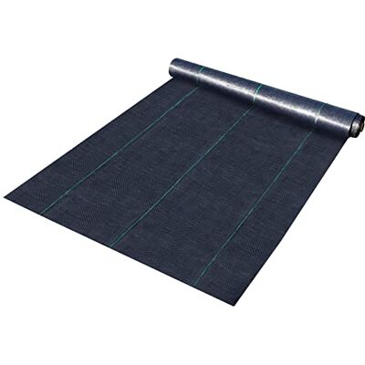 VEVOR Weed Barrier Landscape Fabric, 6 x 250 ft, 4.1 Oz Premium Woven Ground Cover, Heavy Duty PP Material & Easy Setup, Weed Control for Outdoor Garden, Lawn, Driveway, Black VEVOR Weed Barrier Landscape Fabric, 6 x 250 ft, 4.1 Oz Premium Woven Ground Cover, Heavy Duty PP Material & Easy Setup, Weed Control for Outdoor Garden, Lawn, Driveway, Black