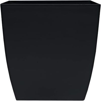 The HC Companies Inc Garden Planter, Black, 8 inch The HC Companies Inc Garden Planter, Black, 8 inch