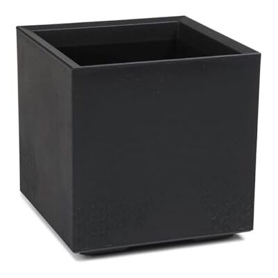 Lamela 40 cm 36 Litre Plant Pot on Wheels Plastic Plant Pot Plant Pot with Drainage Indoor & Outdoor Weatherproof and Easy Care, Black Lamela 40 cm 36 Litre Plant Pot on Wheels Plastic Plant Pot Plant Pot with Drainage Indoor & Outdoor Weatherproof and Easy Care, Black
