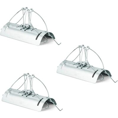Pest-Stop Tunnel Mole Trap – Deter Moles – Capture Moles – Strong Mechanism – Durable – Rust Resistant – Reusable – Pack of 3 Pest-Stop Tunnel Mole Trap – Deter Moles – Capture Moles – Strong Mechanism – Durable – Rust Resistant – Reusable – Pack of 3