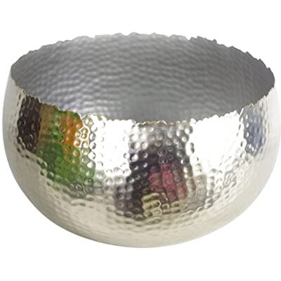 H&M Silver Leaf Metal Planter Bowl 32x20cm - Indoor Decor H&M Silver Leaf Metal Planter Bowl 32x20cm - Indoor Decor