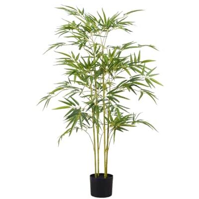 Zstar 100 cm Artificial Plant Bamboo Large Artificial Tree Artificial Plants in Pot, Lifelike Trunk and Silk Leaves Large Artificial Plants Bamboo Decorative for Home, Office, Restaurant Zstar 100 cm Artificial Plant Bamboo Large Artificial Tree Artificial Plants in Pot, Lifelike Trunk and Silk Leaves Large Artificial Plants Bamboo Decorative for Home, Office, Restaurant