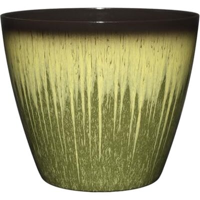 Classic Home & Garden Planter, Resin, Willow Green, 8 Inches Classic Home & Garden Planter, Resin, Willow Green, 8 Inches