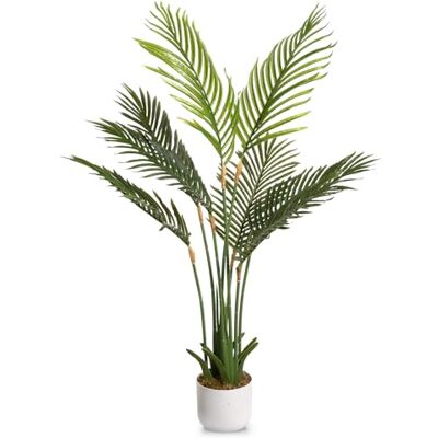 GarveeLife Artificial Areca Palm Tree Artificial Plant 105/110 cm Artificial Palm Tree Large Artificial Plant Like Real for Living Room and Office GarveeLife Artificial Areca Palm Tree Artificial Plant 105/110 cm Artificial Palm Tree Large Artificial Plant Like Real for Living Room and Office