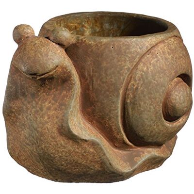 Classic Home & Garden Classic Home and Garden Planter, Concrete, Rust, L Classic Home & Garden Classic Home and Garden Planter, Concrete, Rust, L