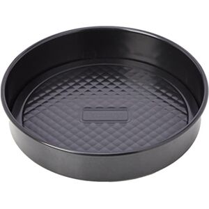 Prestige Inspire Non Stick Round Cake Tin 23cm with Loose Base Round 9 Inch Sandwich Cake Tins for Baking, Freezer & Dishwasher Safe, Heavy Gauge Carbon Steel Bakeware, Black Prestige Inspire Non Stick Round Cake Tin 23cm with Loose Base Round 9 Inch Sandwich Cake Tins for Baking, Freezer & Dishwasher Safe, Heavy Gauge Carbon Steel Bakeware, Black