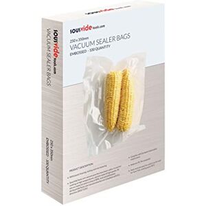 SousVideTools EMB200/300 Vacuum Bags 100 pcs - Food Safe, Heat Resistant SousVideTools EMB200/300 Vacuum Bags 100 pcs - Food Safe, Heat Resistant