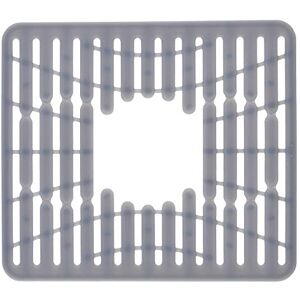 OXO Good Grips Silicone Sink Mat – Small – Soft PVC-Free Cushion for Sink & Dish Protection – Heat-Resistant Up to 425°F – Customizable Drain Opening – Elevated for Water Flow OXO Good Grips Silicone Sink Mat – Small – Soft PVC-Free Cushion for Sink & Dish Protection – Heat-Resistant Up to 425°F – Customizable Drain Opening – Elevated for Water Flow