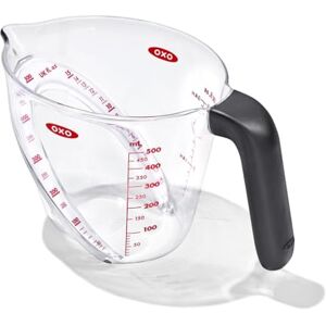 OXO 1050587V4UK Good Grips Angled Measuring Jug-500 ml, 500 ml OXO 1050587V4UK Good Grips Angled Measuring Jug-500 ml, 500 ml