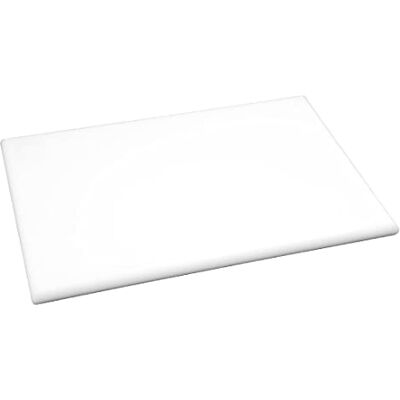 Hygiplas Dishwasher Safe HDPE Bakery Chopping Board, White, 45x30cm Colour-coded design prevents cross-contamination, with a non-absorbent surface suitable for dairy products. Hygiplas Dishwasher Safe HDPE Bakery Chopping Board, White, 45x30cm Colour-coded design prevents cross-contamination, with a non-absorbent surface suitable for dairy products.