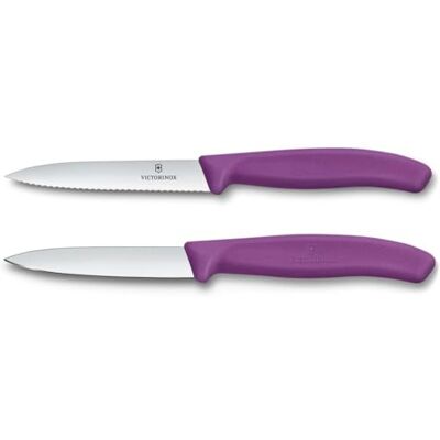 Victorinox Swiss Classic - Tomato & Paring Knife Set - Kitchen Knife Set Victorinox Swiss Classic - Tomato & Paring Knife Set - Kitchen Knife Set