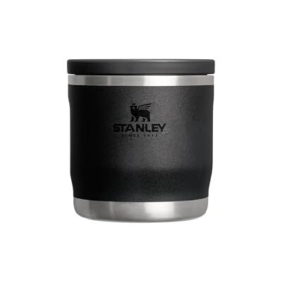 Stanley 1913 Adventure To-Go Food Jar 0.35L Black 2.0 4 Hours Hot 4 Hours Cold Leakproof Food Flask Wide Opening Dishwasher Safe Stanley 1913 Adventure To-Go Food Jar 0.35L Black 2.0 4 Hours Hot 4 Hours Cold Leakproof Food Flask Wide Opening Dishwasher Safe