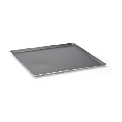 DE BUYER Non-Stick coated Aluminium Choc Baking Tray with Pinched Edges, Black DE BUYER Non-Stick coated Aluminium Choc Baking Tray with Pinched Edges, Black