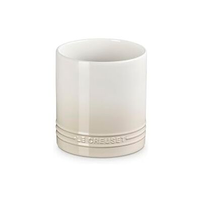 LE CREUSET Stoneware Signature Utensil Jar, Meringue LE CREUSET Stoneware Signature Utensil Jar, Meringue