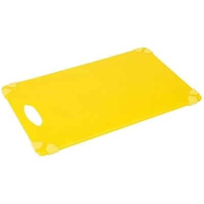 Hygiplas Commercial Grip Chopping Board Yellow 458x306x12mm Hygiplas Commercial Grip Chopping Board Yellow 458x306x12mm
