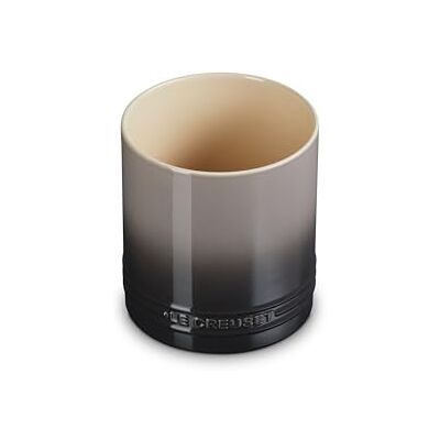 LE CREUSET Stoneware Signature Utensil Jar, Flint LE CREUSET Stoneware Signature Utensil Jar, Flint