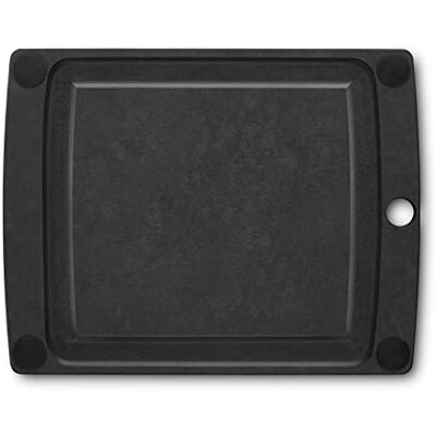 Victorinox Chopping Board, All-in-One, Cutting Board S 29.2 x, 22.8 x, 0.6, Juice Groove, Durable, Non-Slip Feet, Dishwasher Safe, Black Victorinox Chopping Board, All-in-One, Cutting Board S 29.2 x, 22.8 x, 0.6, Juice Groove, Durable, Non-Slip Feet, Dishwasher Safe, Black