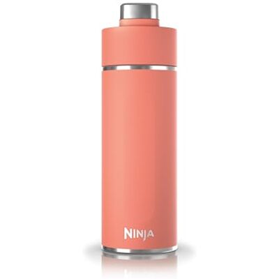 Ninja Thirsti Water Bottle and Flask 530 ML, Coral, DW1801EUUKPE Ninja Thirsti Water Bottle and Flask 530 ML, Coral, DW1801EUUKPE