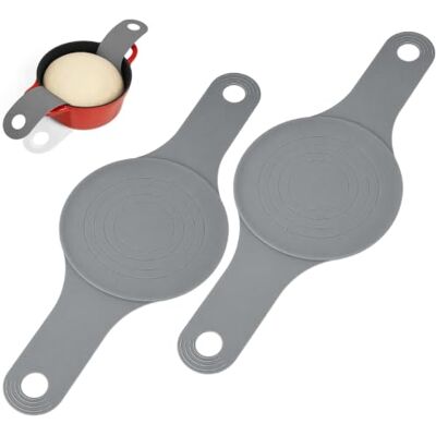 VINATO Set of 2 Silicone Baking Mats for Bread, with Extra Long Handles, Non-Stick & Heat Resistant up to 260°C, Reusable Alternative to Baking Paper, Shapely Bread Baking Accessories (56 x 21.5 cm VINATO Set of 2 Silicone Baking Mats for Bread, with Extra Long Handles, Non-Stick & Heat Resistant up to 260°C, Reusable Alternative to Baking Paper, Shapely Bread Baking Accessories (56 x 21.5 cm