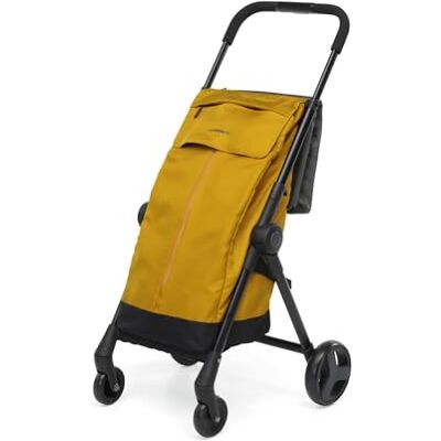 Foppapedretti Go Fast Folding Shopping Trolley Amber Foppapedretti Go Fast Folding Shopping Trolley Amber