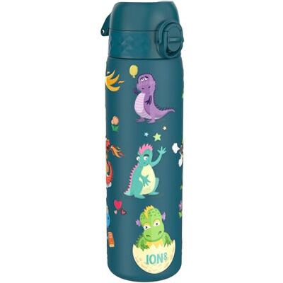 Ion8 Vacuum Insulated Steel Water Bottle, 500 ml/17 oz, Leak Proof, Easy to Open, Secure Lock, Dishwasher Safe, Fits Cup Holders, Carry Handle, Scratch Resistant, Metal Water Bottle, Dragons Ion8 Vacuum Insulated Steel Water Bottle, 500 ml/17 oz, Leak Proof, Easy to Open, Secure Lock, Dishwasher Safe, Fits Cup Holders, Carry Handle, Scratch Resistant, Metal Water Bottle, Dragons