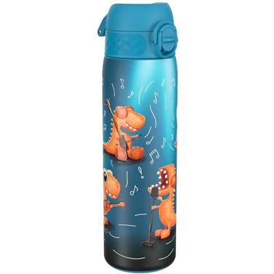Ion8 Vacuum Insulated Steel Water Bottle, 500 ml/17 oz, Leak Proof, Easy to Open, Secure Lock, Dishwasher Safe, Fits Cup Holders, Carry Handle, Scratch Resistant, Metal Water Bottle, Dinosaur Band Ion8 Vacuum Insulated Steel Water Bottle, 500 ml/17 oz, Leak Proof, Easy to Open, Secure Lock, Dishwasher Safe, Fits Cup Holders, Carry Handle, Scratch Resistant, Metal Water Bottle, Dinosaur Band
