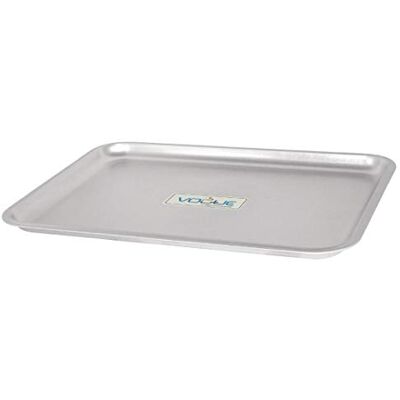 Vogue Aluminium Baking Tray 527 x 425mm Lightweight and Stackable, Even Heat Distribution K446 Vogue Aluminium Baking Tray 527 x 425mm Lightweight and Stackable, Even Heat Distribution K446